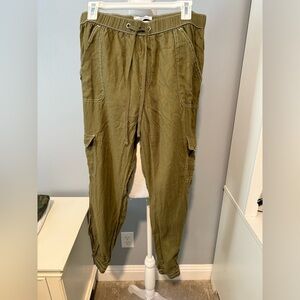 Nicole Miller Khaki Cargo Pants Womens L